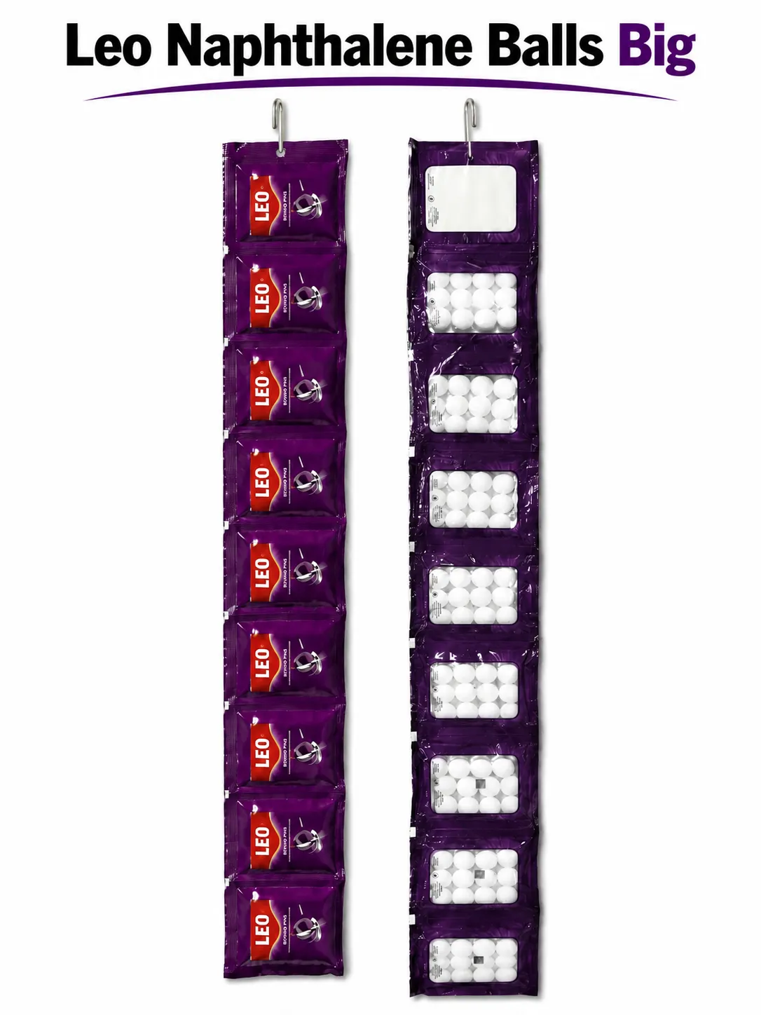 LEO Naphthalene Balls - LEO Big, Small, 100g, 250g, 500g, 1kg