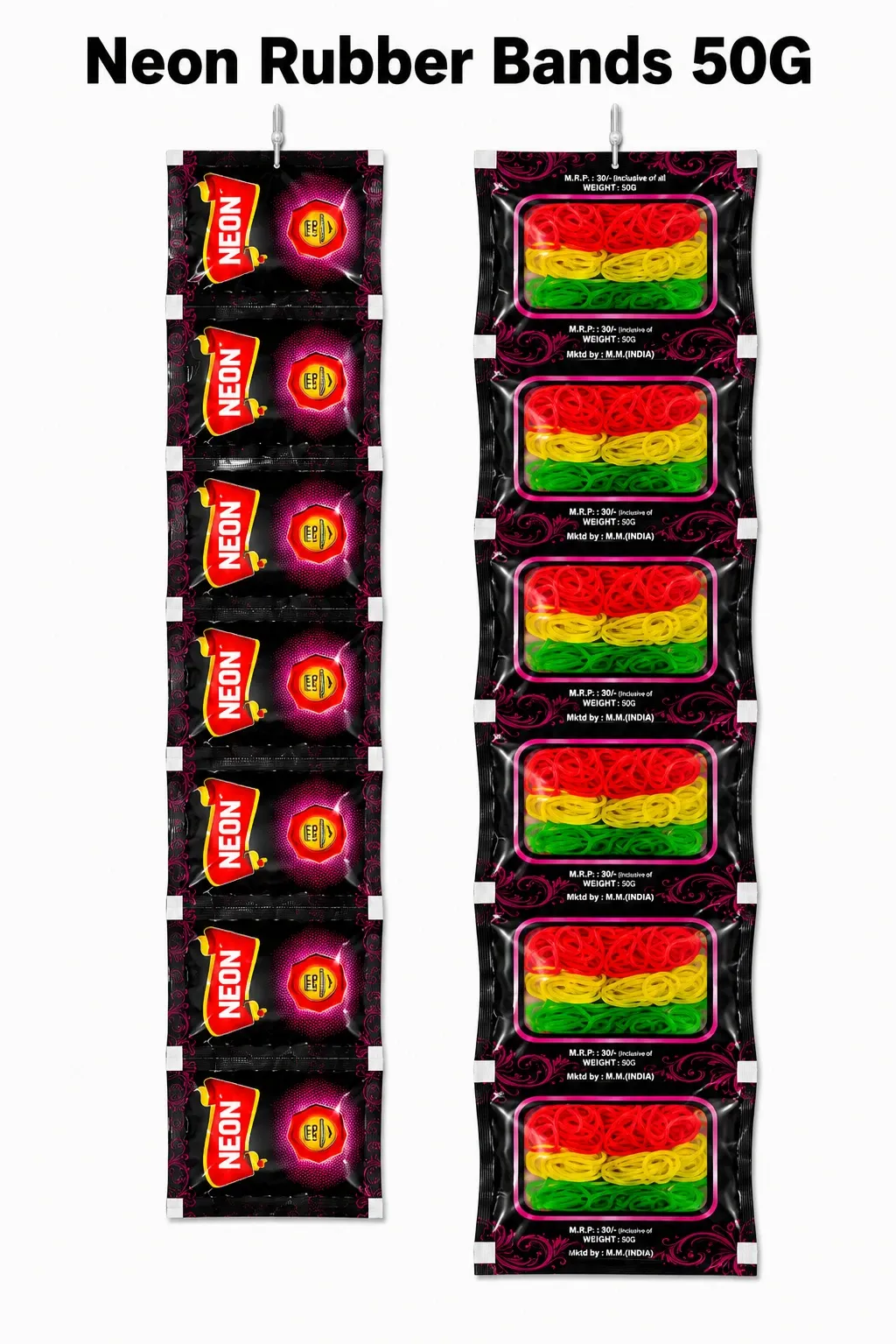 NEON Rubber Bands - NEON 50g